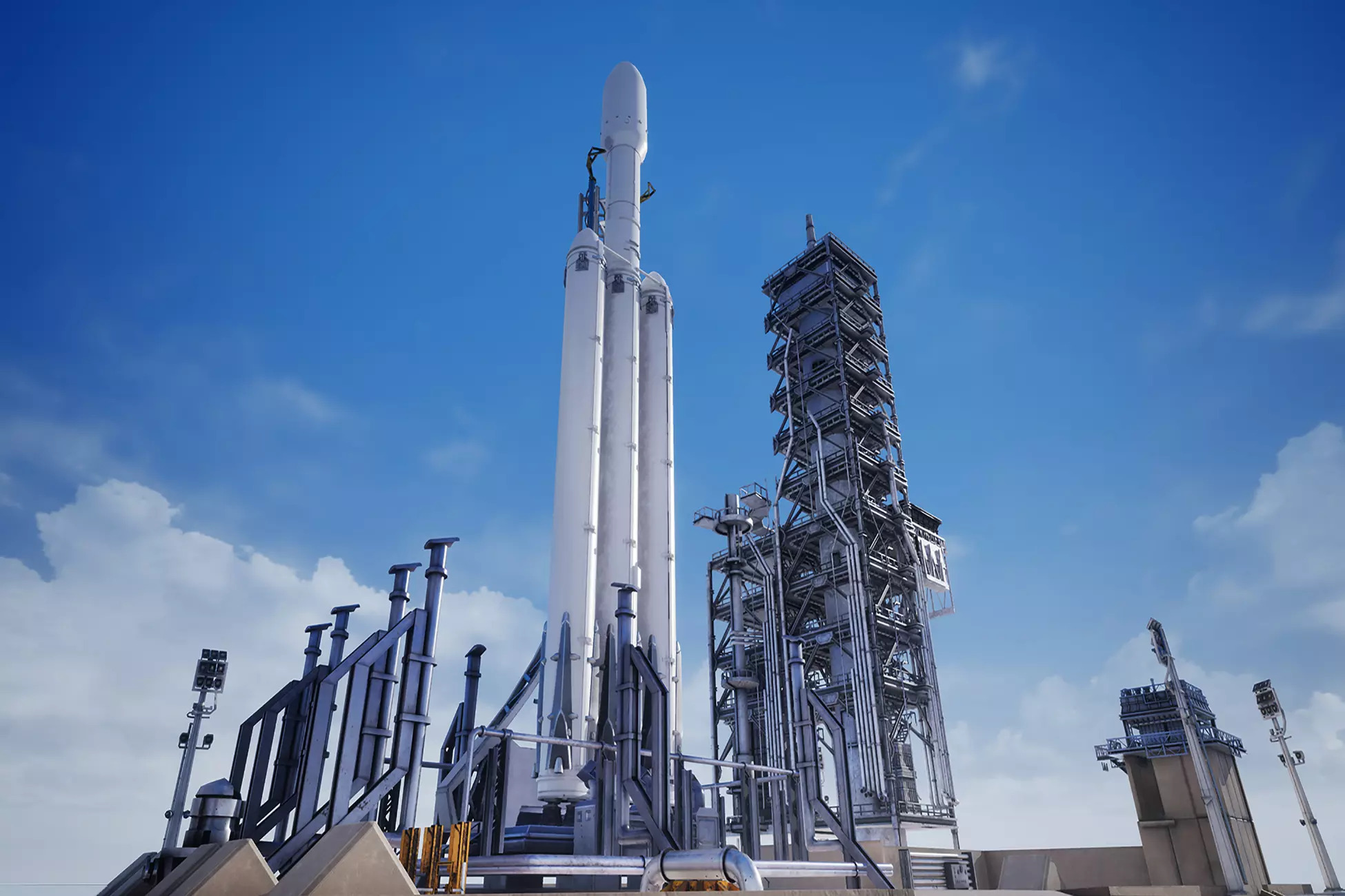 UE5卫星火箭发射空间站场景3D模型设计素材Rocket Launch Pad & Interior Modular Environment 样机素材 第13张-素材湾丨精选海外优质设计素材资源 UE5卫星火箭发射空间站场景3D模型设计素材Rocket Launch Pad & Interior Modular Environment 样机素材 sucaiwan.com