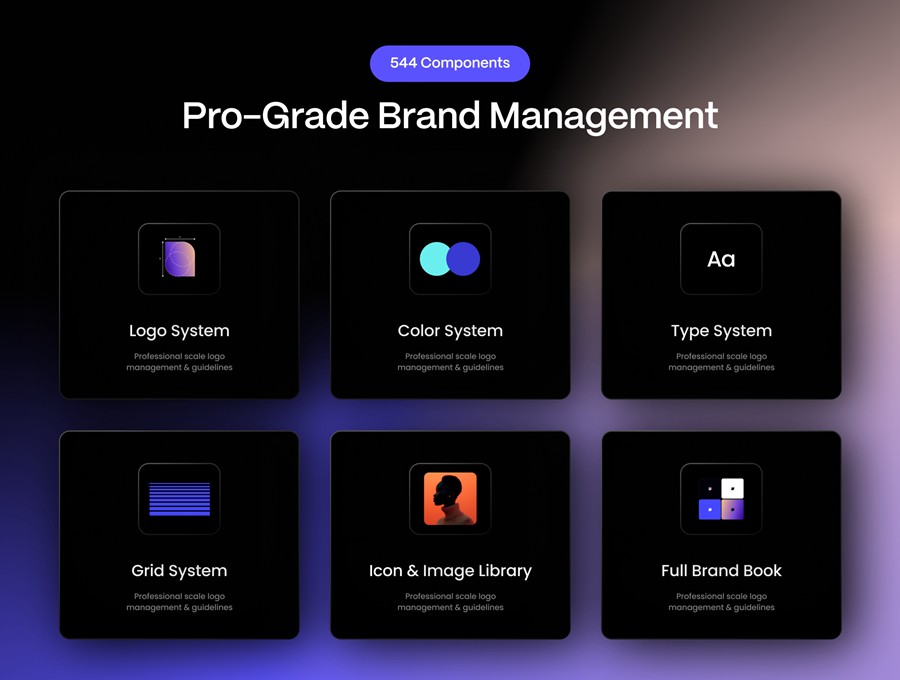 高级精美国外品牌vi识别系统使用规范指南手册设计figma格式模板素材BrandKit Design System 幻灯图表 第10张-素材湾丨精选海外优质设计素材资源 高级精美国外品牌vi识别系统使用规范指南手册设计figma格式模板素材BrandKit Design System 幻灯图表 sucaiwan.com