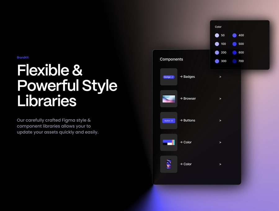 高级精美国外品牌vi识别系统使用规范指南手册设计figma格式模板素材BrandKit Design System 幻灯图表 第12张-素材湾丨精选海外优质设计素材资源 高级精美国外品牌vi识别系统使用规范指南手册设计figma格式模板素材BrandKit Design System 幻灯图表 sucaiwan.com