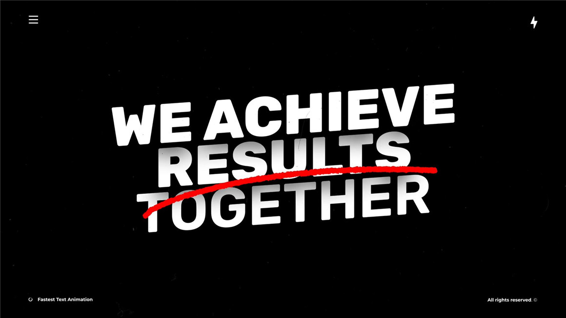 AE/PR/FCPX/达芬奇模板：黑白动力学粗体弹跳文字标题划线效果排版动画 , sucaiwan.com