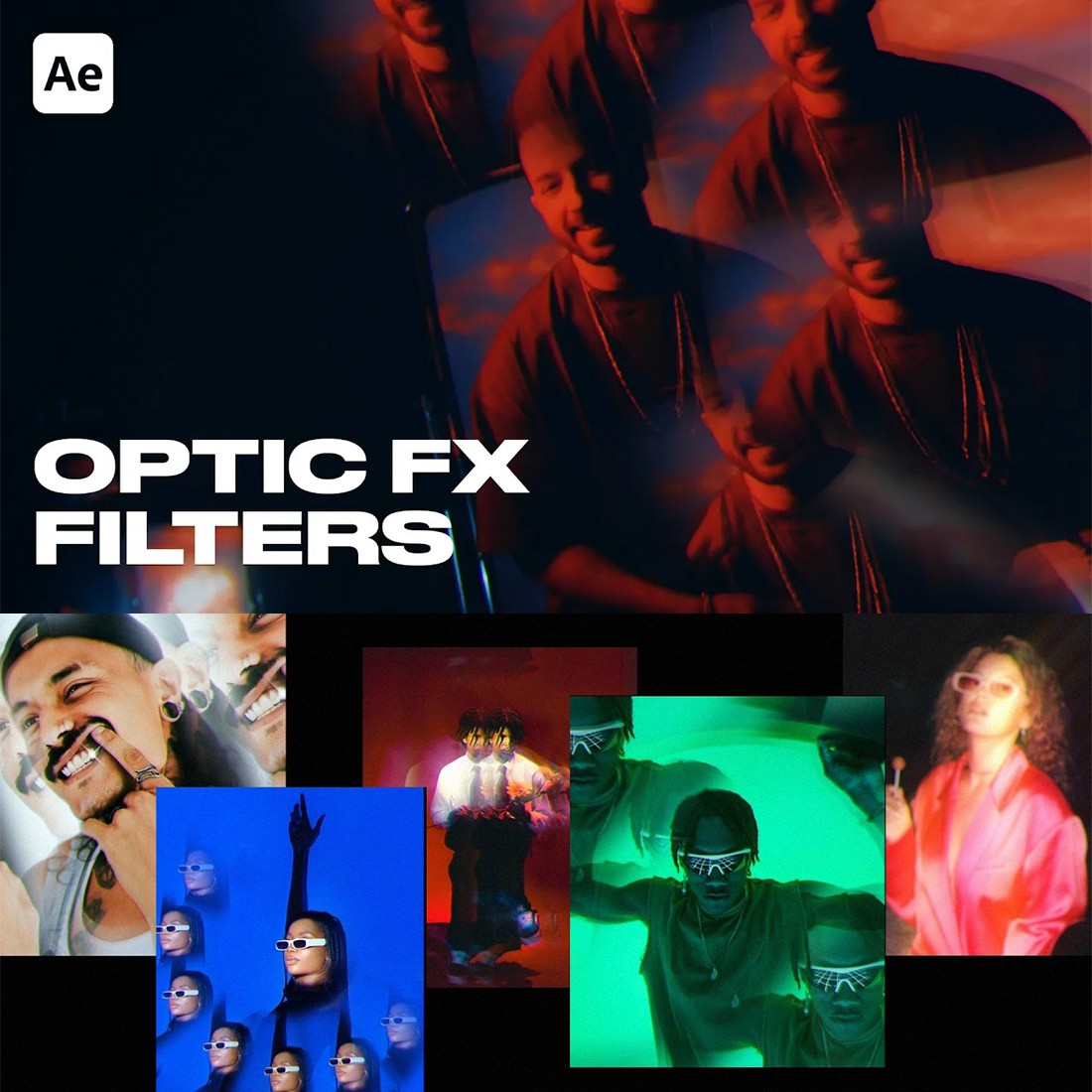 18种梦幻发光棱镜式镜头万花筒光晕夜视光学FX视觉效果AE模板 Pixflow - Optic FX Prism Lens Light Templates 影视音频 第1张-素材湾丨精选海外优质设计素材资源 18种梦幻发光棱镜式镜头万花筒光晕夜视光学FX视觉效果AE模板 Pixflow - Optic FX Prism Lens Light Templates 影视音频 sucaiwan.com
