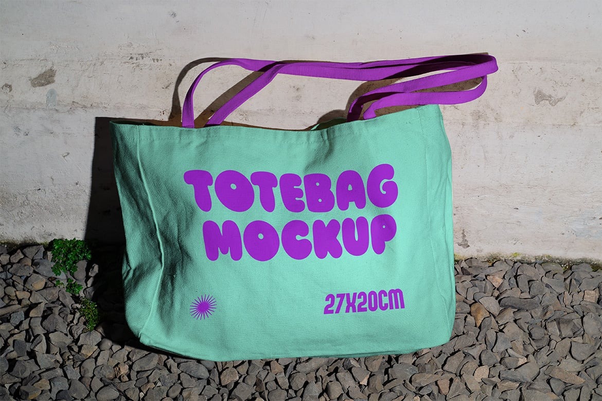 都市风手提袋帆布袋vi设计展现贴图psd样机模板素材Tote Bag Mockup – VOL 2 样机素材 sucaiwan.com