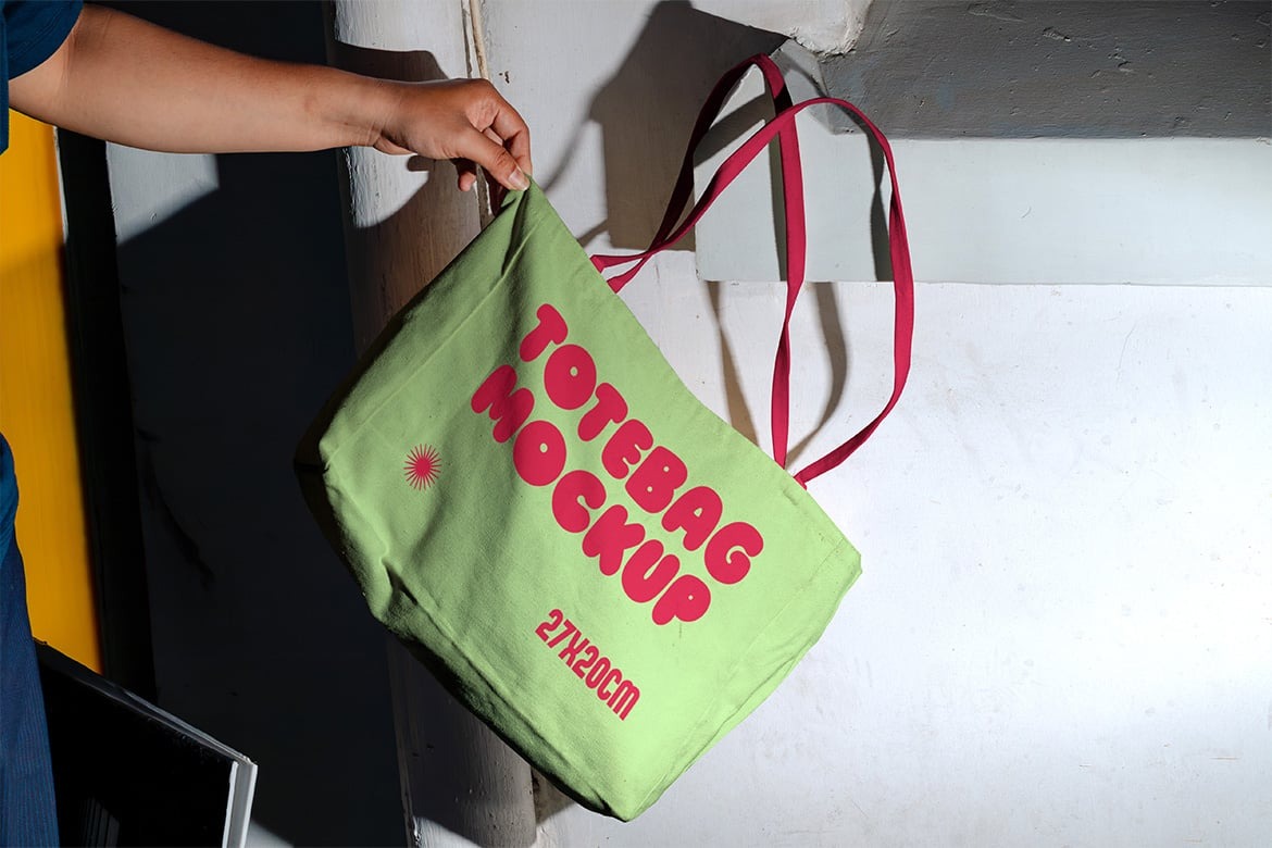 都市风手提袋帆布袋vi设计展现贴图psd样机模板素材Tote Bag Mockup – VOL 2 样机素材 sucaiwan.com