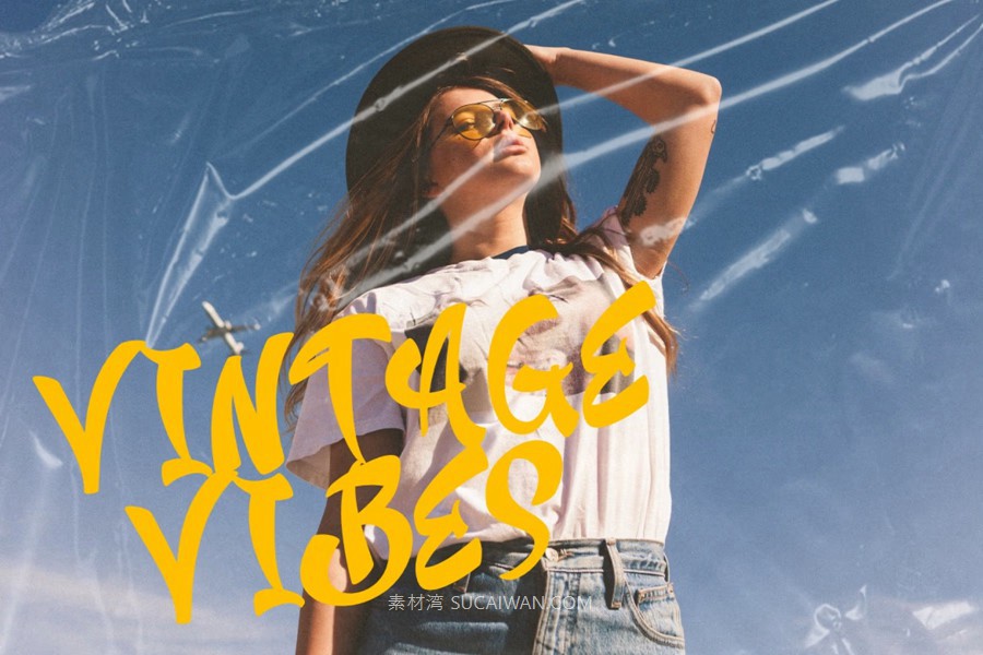 现代复古杂志海报徽标设计手写英文字体安装包 Chuckies – Retro Urban Font 设计素材 第6张-素材湾丨精选海外优质设计素材资源 现代复古杂志海报徽标设计手写英文字体安装包 Chuckies – Retro Urban Font 设计素材 sucaiwan.com