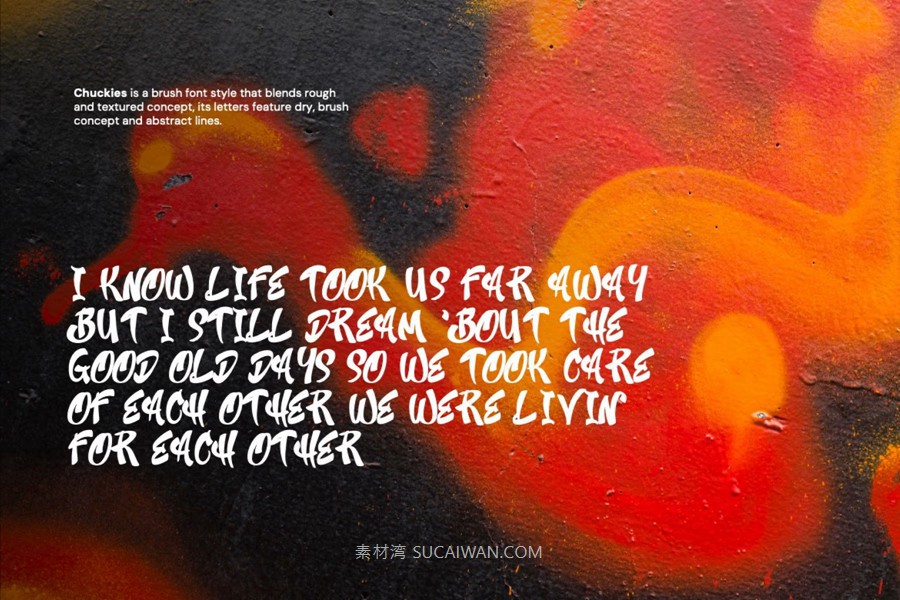 现代复古杂志海报徽标设计手写英文字体安装包 Chuckies – Retro Urban Font 设计素材 第10张-素材湾丨精选海外优质设计素材资源 现代复古杂志海报徽标设计手写英文字体安装包 Chuckies – Retro Urban Font 设计素材 sucaiwan.com