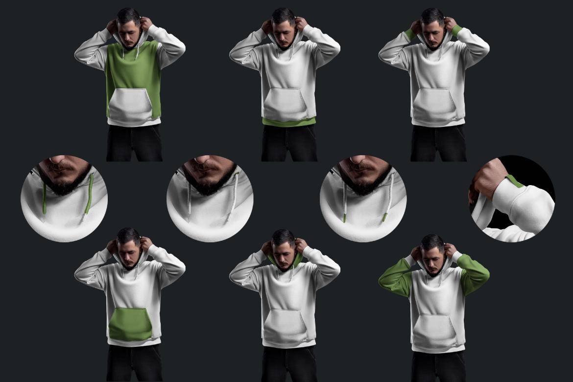 5款超大男士连衣帽衫卫衣上衣印花图案设计展示效果图psd样机模板素材5 Mockups Oversize Hoodie. Dark Light vol. 02 样机素材 第3张-素材湾丨精选海外优质设计素材资源 5款超大男士连衣帽衫卫衣上衣印花图案设计展示效果图psd样机模板素材5 Mockups Oversize Hoodie. Dark Light vol. 02 样机素材 sucaiwan.com