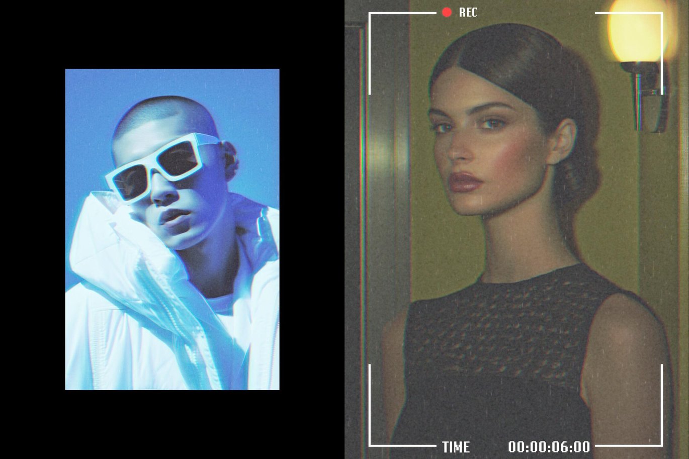 复古电视屏幕模拟故障照片效果ps特效滤镜样机 Old VHS Tape Photo Effect 插件预设 第5张-素材湾丨精选海外优质设计素材资源 复古电视屏幕模拟故障照片效果ps特效滤镜样机 Old VHS Tape Photo Effect 插件预设 sucaiwan.com