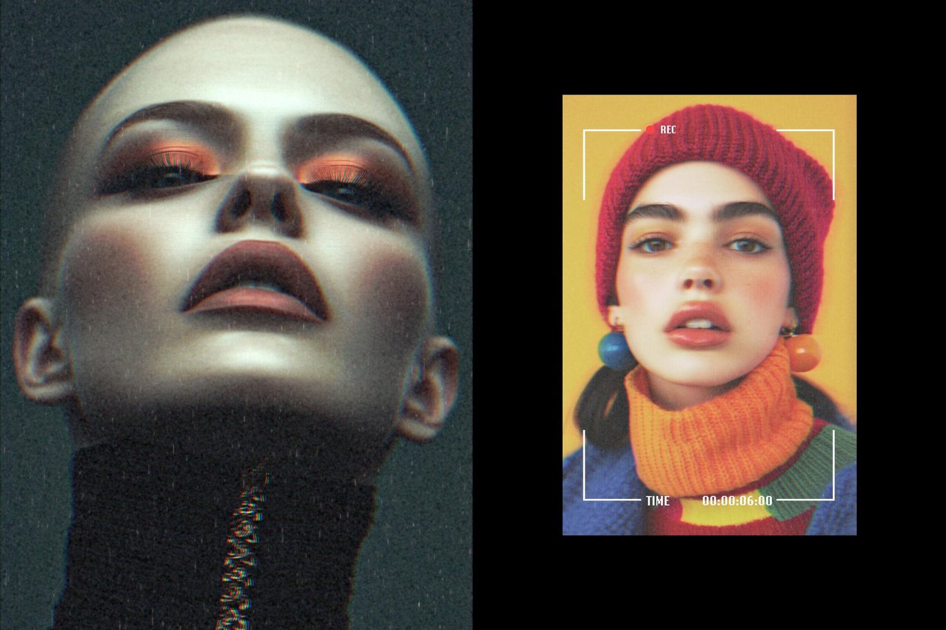 复古电视屏幕模拟故障照片效果ps特效滤镜样机 Old VHS Tape Photo Effect 插件预设 第6张-素材湾丨精选海外优质设计素材资源 复古电视屏幕模拟故障照片效果ps特效滤镜样机 Old VHS Tape Photo Effect 插件预设 sucaiwan.com