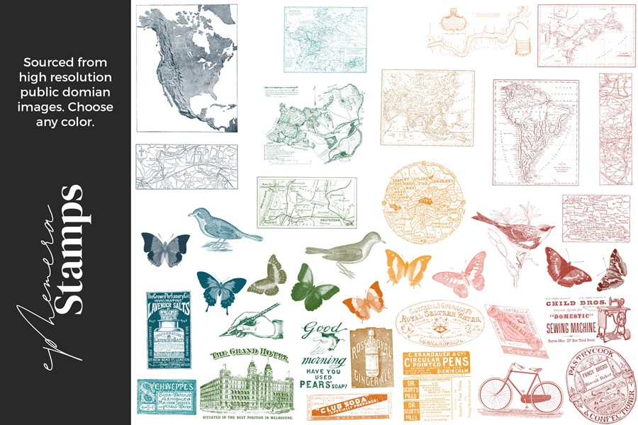 50款动态混合铅笔细线水墨粉笔蜡笔油画丙烯酸飞溅图章procreate笔刷画笔素材Alainajensen – Mixed Media Collage Brushes for Procreate 笔刷资源 第8张-素材湾丨精选海外优质设计素材资源 50款动态混合铅笔细线水墨粉笔蜡笔油画丙烯酸飞溅图章procreate笔刷画笔素材Alainajensen – Mixed Media Collage Brushes for Procreate 笔刷资源 sucaiwan.com