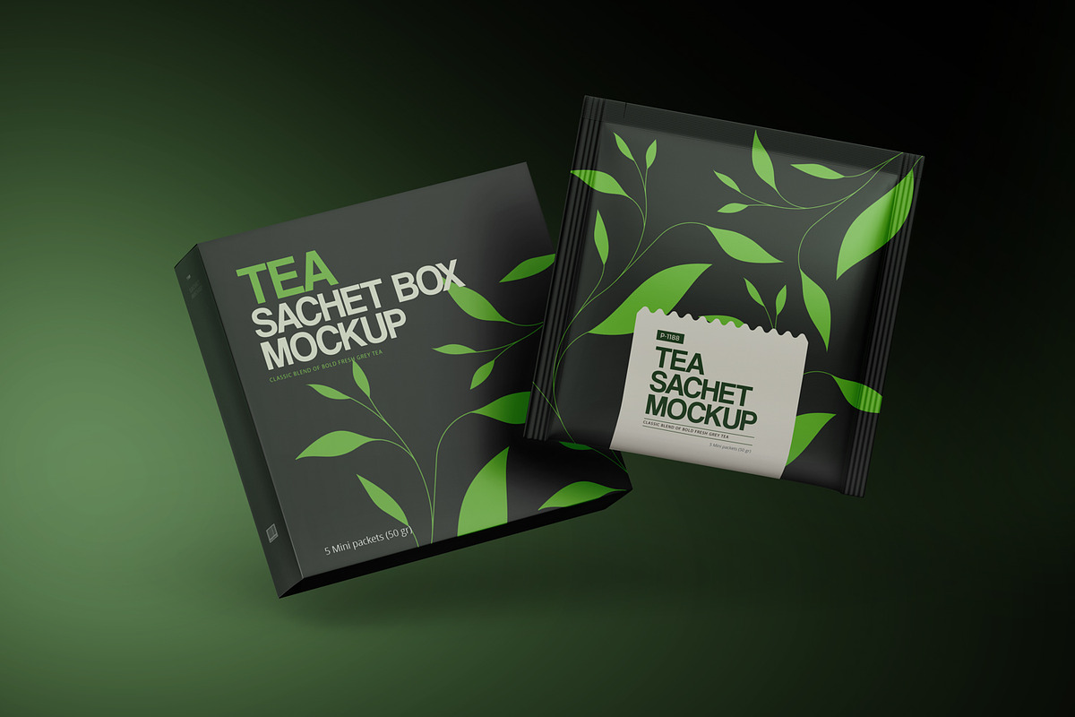 18款时尚带盒茶叶花茶保健品包装袋展示效果图PSD样机模板素材Tea Sachets with Box Mockup 样机素材 第3张-素材湾丨精选海外优质设计素材资源 18款时尚带盒茶叶花茶保健品包装袋展示效果图PSD样机模板素材Tea Sachets with Box Mockup 样机素材 sucaiwan.com