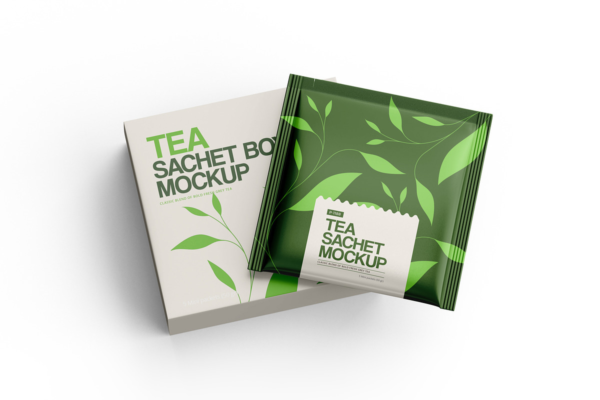18款时尚带盒茶叶花茶保健品包装袋展示效果图PSD样机模板素材Tea Sachets with Box Mockup 样机素材 第5张-素材湾丨精选海外优质设计素材资源 18款时尚带盒茶叶花茶保健品包装袋展示效果图PSD样机模板素材Tea Sachets with Box Mockup 样机素材 sucaiwan.com