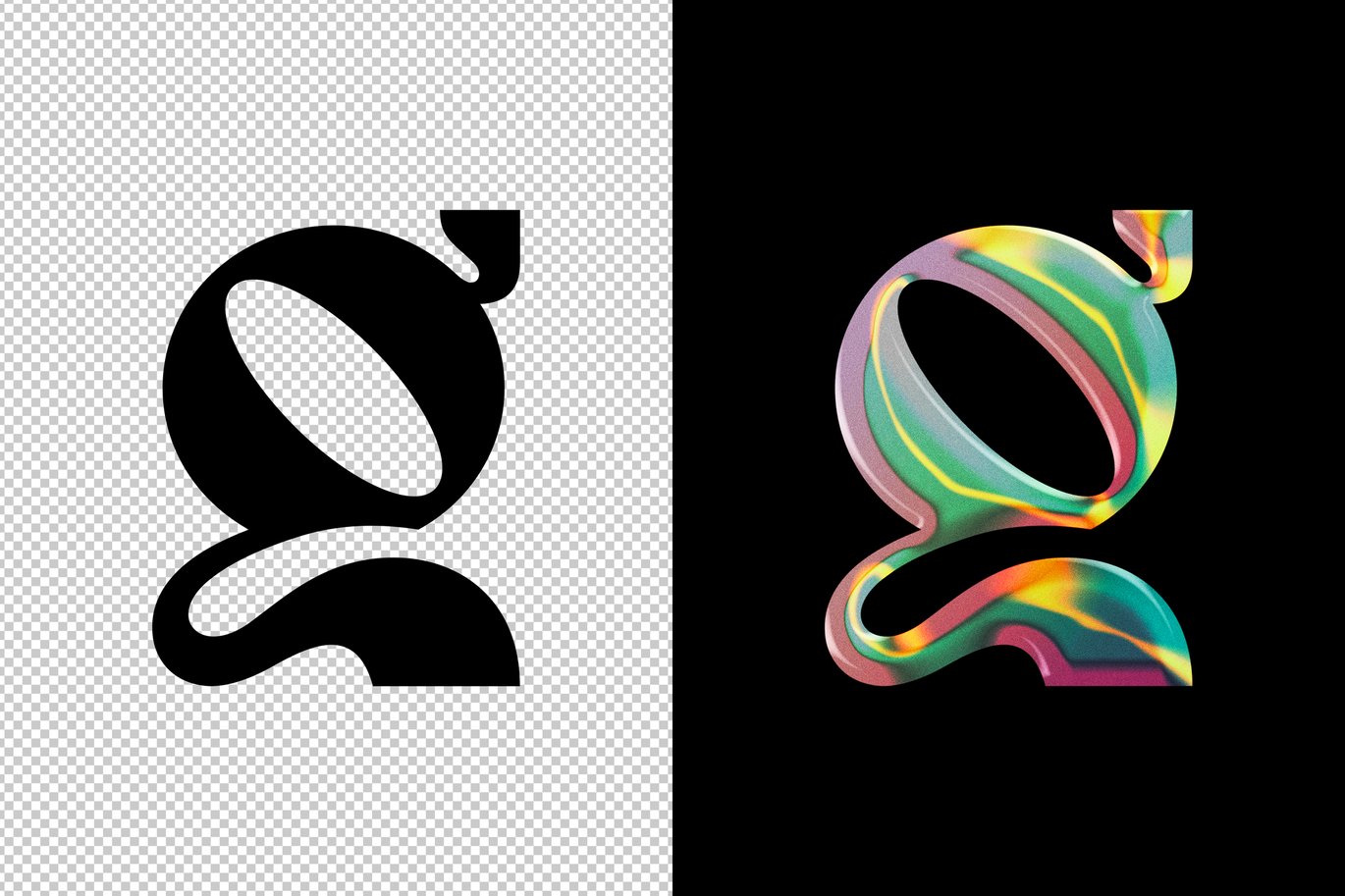 全息闪光金属镀铬效果ps标题文本特效滤镜样机 Chrome Metal Text & Logo Effect 插件预设 第2张-素材湾丨精选海外优质设计素材资源 全息闪光金属镀铬效果ps标题文本特效滤镜样机 Chrome Metal Text & Logo Effect 插件预设 sucaiwan.com