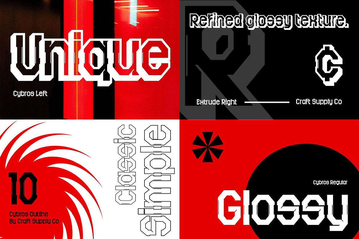 时尚未来科幻品牌海报游戏设计无衬线英文字体安装包 Cybros 3D 设计素材 第4张-素材湾丨精选海外优质设计素材资源 时尚未来科幻品牌海报游戏设计无衬线英文字体安装包 Cybros 3D 设计素材 sucaiwan.com