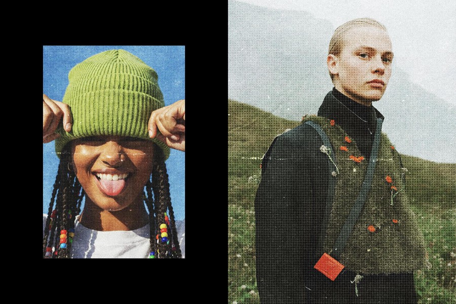 复古做旧折痕照片效果ps特效滤镜样机 Worn Cover Photo Effect 插件预设 sucaiwan.com