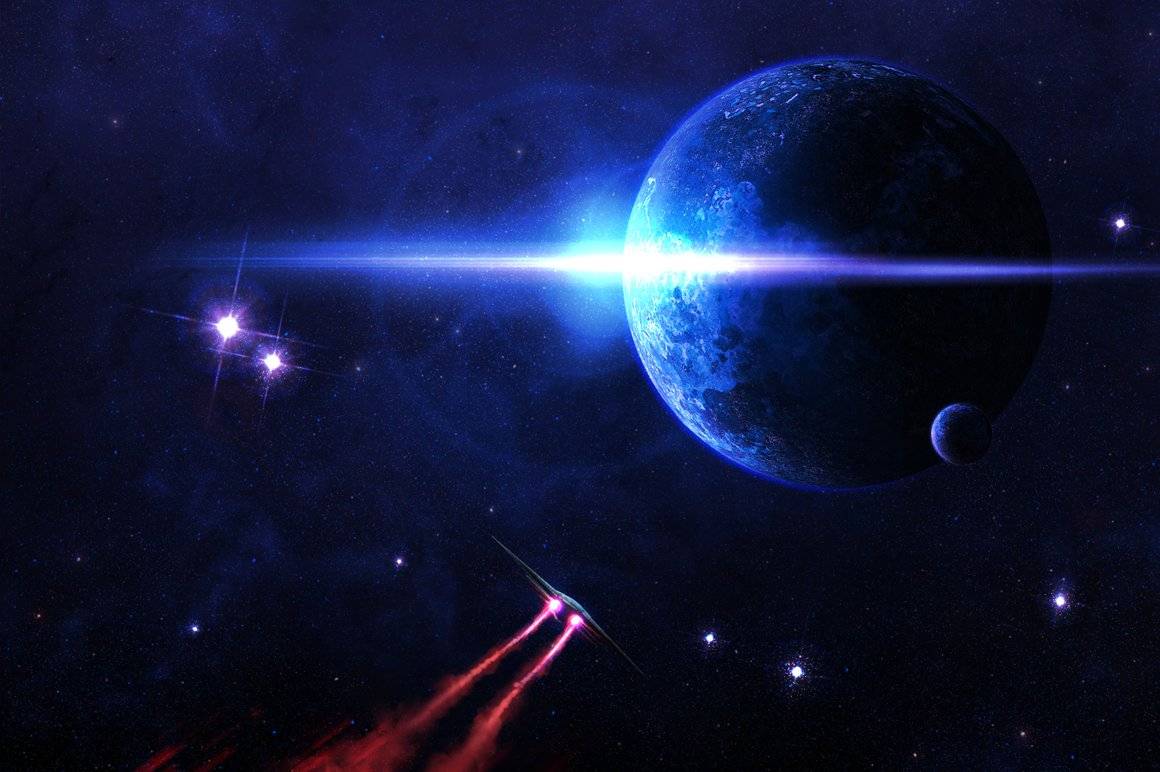 20款镜头光晕发光灯光效果procreate笔刷画笔素材 20 Lens Flare Brushes Set for Procreate 笔刷资源 sucaiwan.com