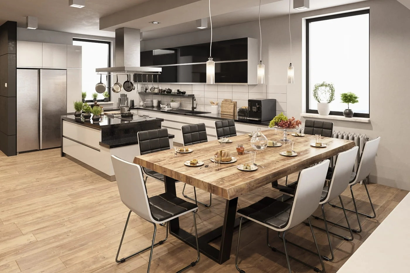 3ds Max现代家居室内客厅餐厅设计3D模型效果图素材Evermotion – Archinteriors Vol. 51 样机素材 sucaiwan.com