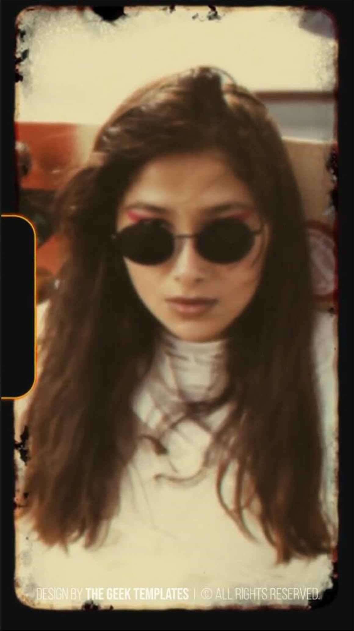 AE/PR模板：80年代复古Super 8mm胶片电影放映机竖屏叠加模板素材包 , sucaiwan.com