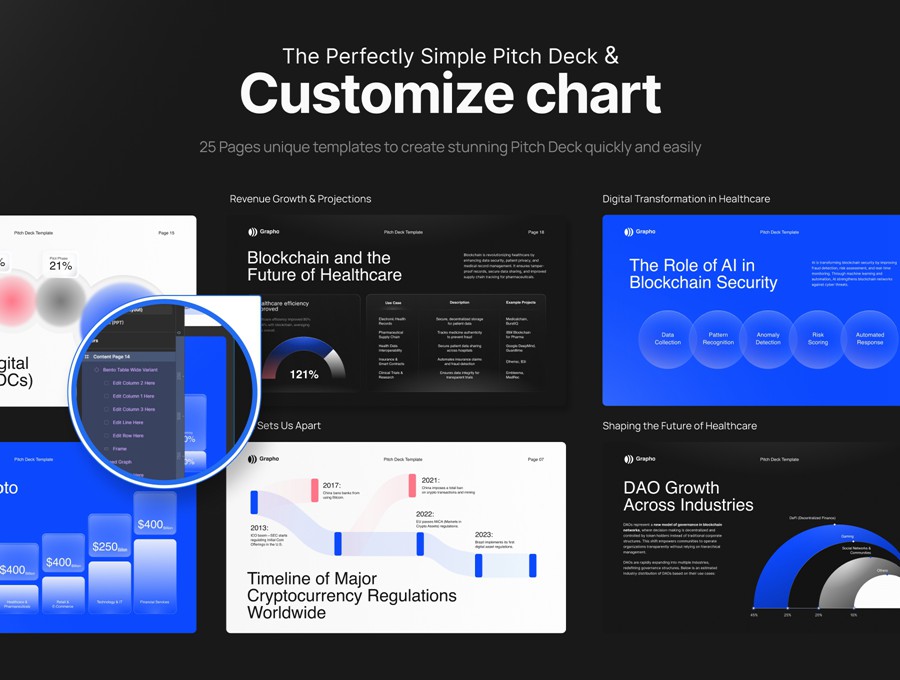 25页国外极简风格年度报表简报品牌策划营销提案幻灯片设计figma/ppt格式素材Grapho – Blockchain and Cryptocurrency Pitch Deck 幻灯图表 第3张-素材湾丨精选海外优质设计素材资源 25页国外极简风格年度报表简报品牌策划营销提案幻灯片设计figma/ppt格式素材Grapho – Blockchain and Cryptocurrency Pitch Deck 幻灯图表 sucaiwan.com