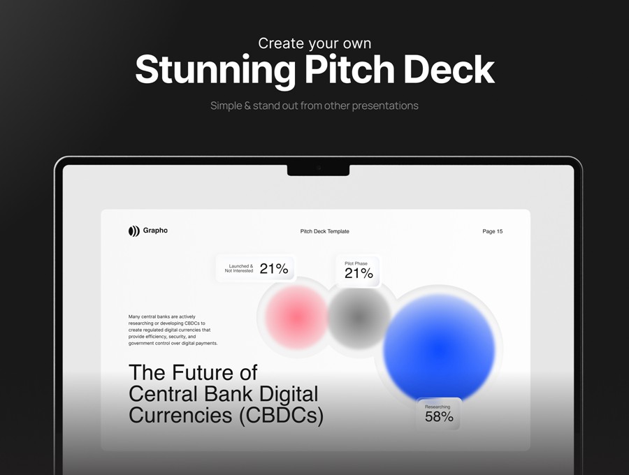 25页国外极简风格年度报表简报品牌策划营销提案幻灯片设计figma/ppt格式素材Grapho – Blockchain and Cryptocurrency Pitch Deck 幻灯图表 第7张-素材湾丨精选海外优质设计素材资源 25页国外极简风格年度报表简报品牌策划营销提案幻灯片设计figma/ppt格式素材Grapho – Blockchain and Cryptocurrency Pitch Deck 幻灯图表 sucaiwan.com