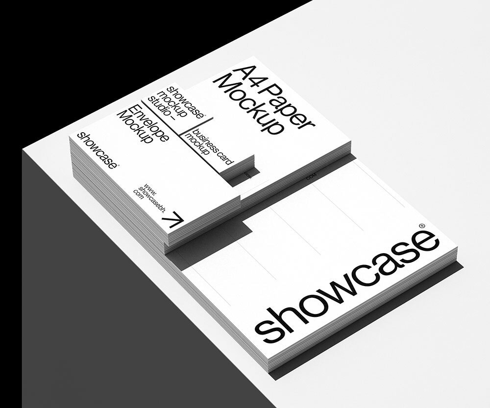 FF_Brandkit Bundle by Showcase Mockup 9款高级国外名片文件夹信封信纸活页夹品牌书胶带画册品牌vi设计ps贴图样机模板 样机素材 sucaiwan.com