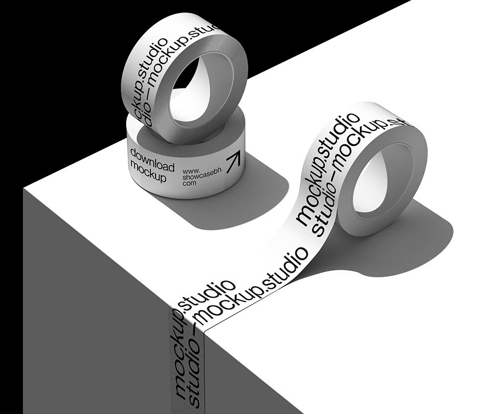 FF_Brandkit Bundle by Showcase Mockup 9款高级国外名片文件夹信封信纸活页夹品牌书胶带画册品牌vi设计ps贴图样机模板 样机素材 sucaiwan.com