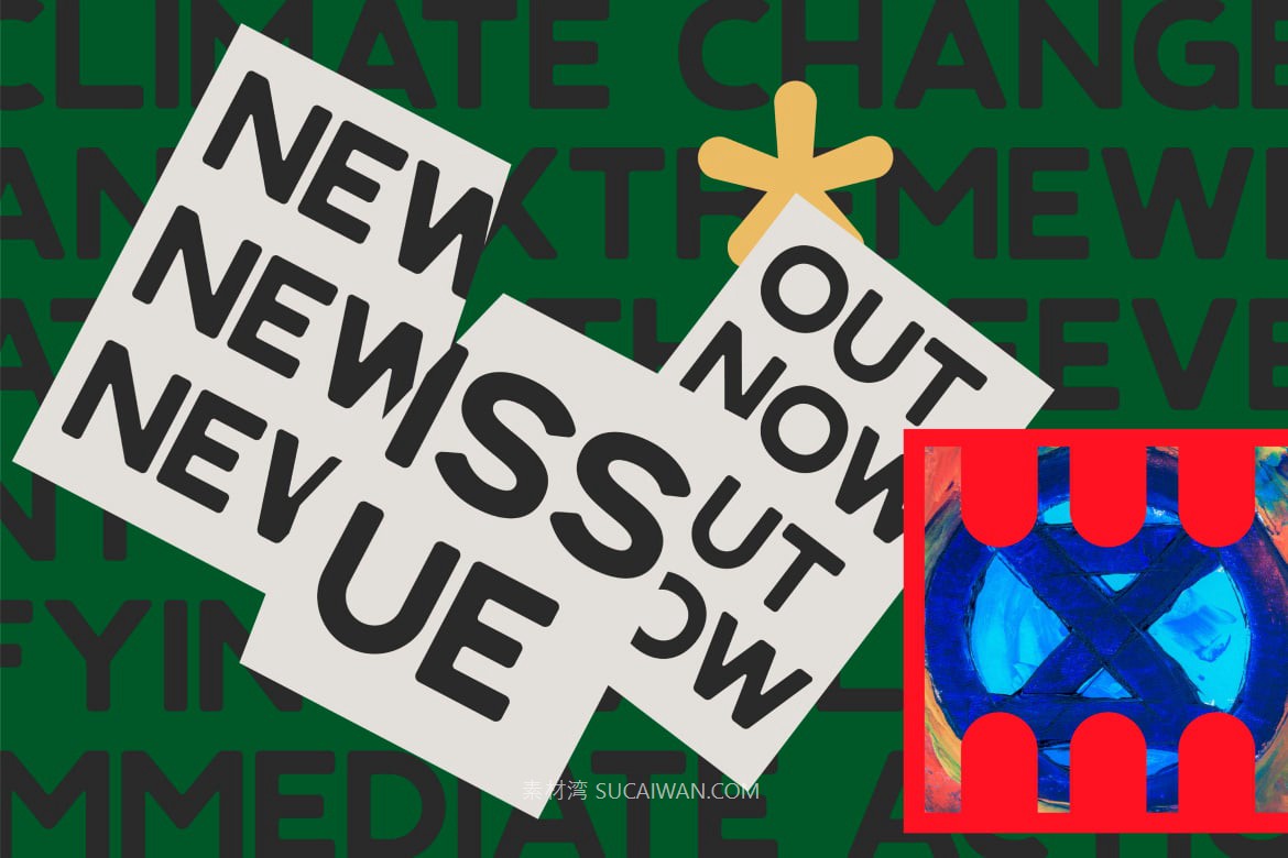 英文字体:现代美学圆角视觉海报包装标题品牌logo设计无衬线字体 Mahessa font 设计素材 第2张-素材湾丨精选海外优质设计素材资源 英文字体:现代美学圆角视觉海报包装标题品牌logo设计无衬线字体 Mahessa font 设计素材 sucaiwan.com