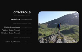 达芬奇预设:真实摄像机运动抖动晃动镜头变焦效果预设