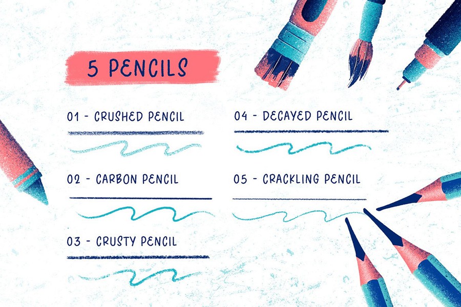 全面Procreate大师班绘画教程+铅笔蜡笔水墨海绵喷雾器笔刷素材套装The Slayout Lettering Masterclass 笔刷资源 第15张-素材湾丨精选海外优质设计素材资源 全面Procreate大师班绘画教程+铅笔蜡笔水墨海绵喷雾器笔刷素材套装The Slayout Lettering Masterclass 笔刷资源 sucaiwan.com