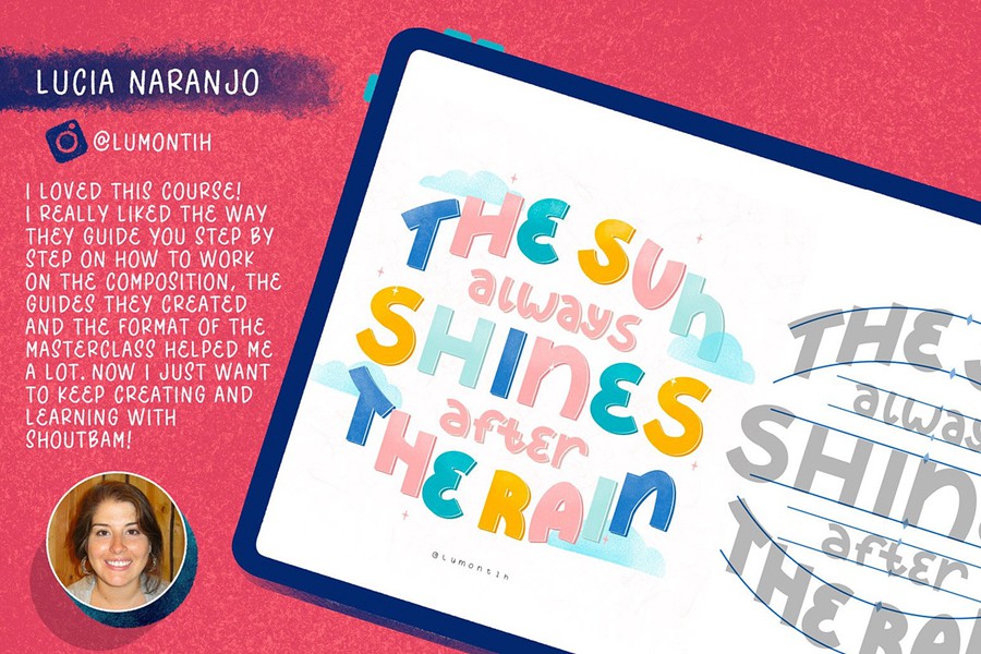 全面Procreate大师班绘画教程+铅笔蜡笔水墨海绵喷雾器笔刷素材套装The Slayout Lettering Masterclass 笔刷资源 第24张-素材湾丨精选海外优质设计素材资源 全面Procreate大师班绘画教程+铅笔蜡笔水墨海绵喷雾器笔刷素材套装The Slayout Lettering Masterclass 笔刷资源 sucaiwan.com