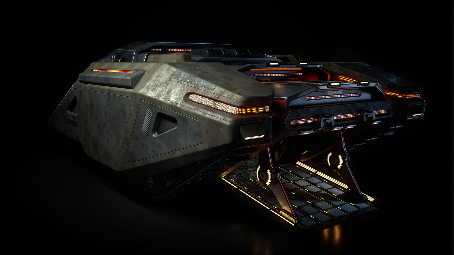 Blender未来科幻作战机器人装甲坦克运输车3D模型 Kitbash3D – Mech Wars , 第4张-素材湾丨精选海外优质设计素材资源 Blender未来科幻作战机器人装甲坦克运输车3D模型 Kitbash3D – Mech Wars , sucaiwan.com