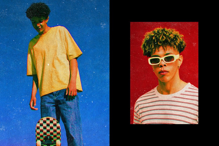 复古半色调划痕照片效果ps特效滤镜样机 Grunge Print Photo Effect , 第4张-素材湾丨精选海外优质设计素材资源 复古半色调划痕照片效果ps特效滤镜样机 Grunge Print Photo Effect , sucaiwan.com