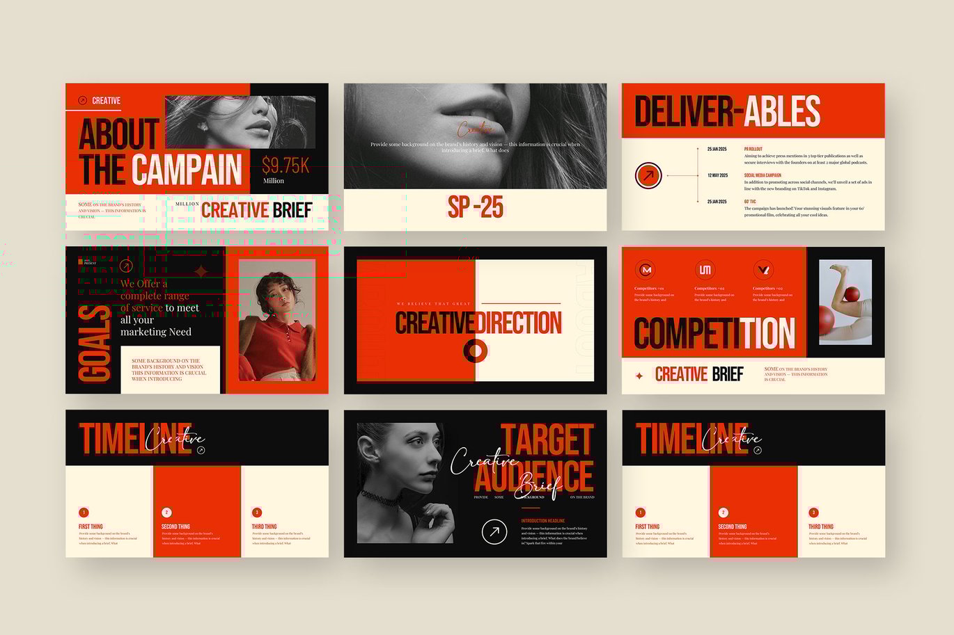 创意简约品牌营销策划演示文稿设计ppt模版 Creative Brief Presentation By KreateTribe , 第2张-素材湾丨精选海外优质设计素材资源 创意简约品牌营销策划演示文稿设计ppt模版 Creative Brief Presentation By KreateTribe , sucaiwan.com