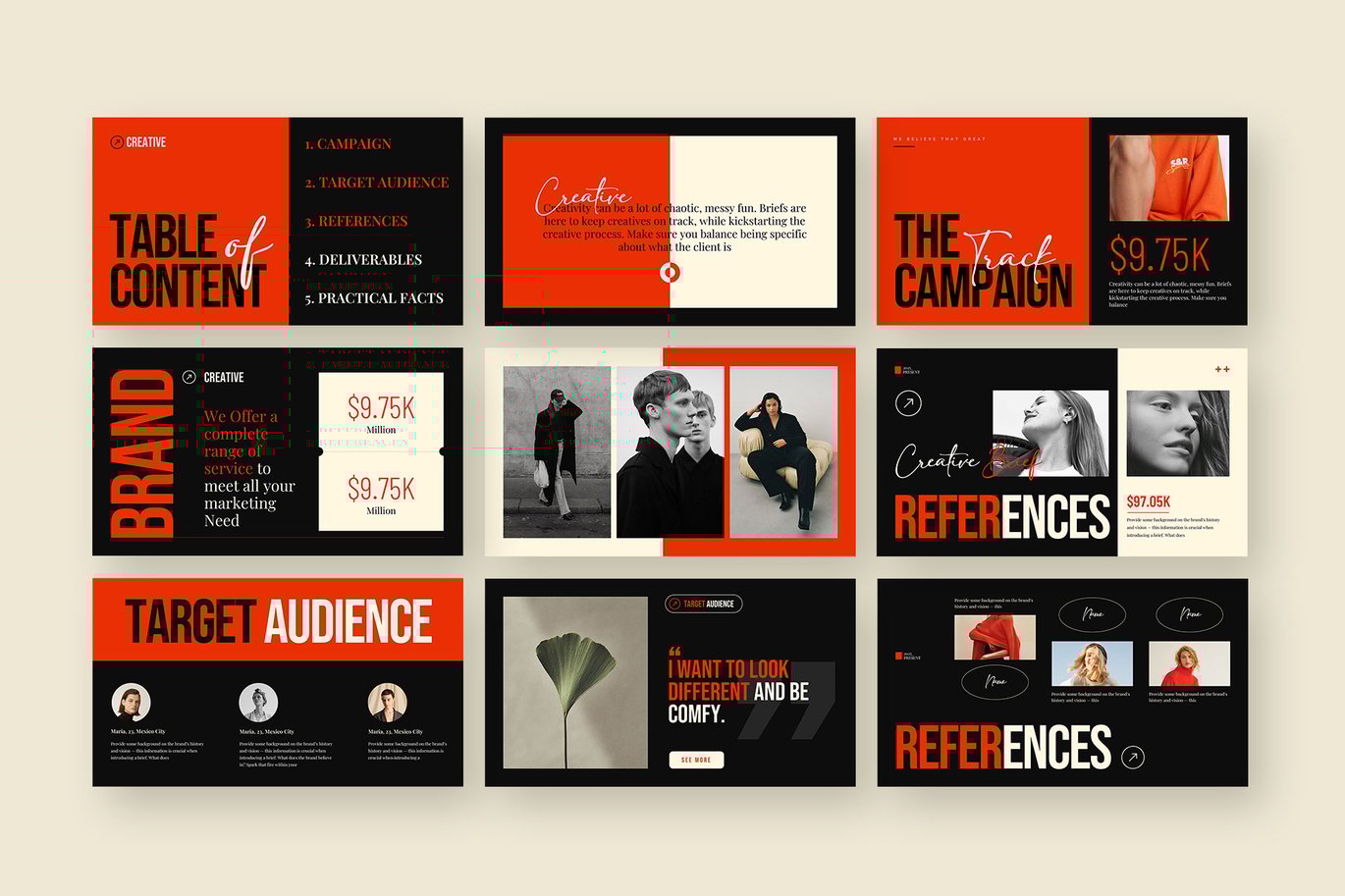 创意简约品牌营销策划演示文稿设计ppt模版 Creative Brief Presentation By KreateTribe , 第4张-素材湾丨精选海外优质设计素材资源 创意简约品牌营销策划演示文稿设计ppt模版 Creative Brief Presentation By KreateTribe , sucaiwan.com