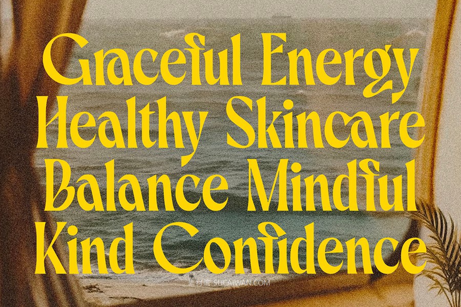 英文字体:复古精致优雅风格圆润浓缩衬线标题品牌海报字体 Belvare Retro Aesthetic Serif , 第8张-素材湾丨精选海外优质设计素材资源 英文字体:复古精致优雅风格圆润浓缩衬线标题品牌海报字体 Belvare Retro Aesthetic Serif , sucaiwan.com