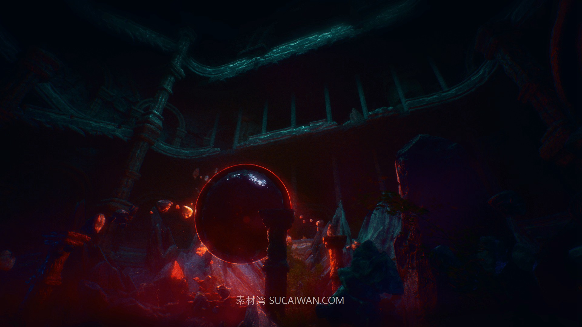 UE未来科幻遗忘星系尽头场景资产3D模型素材SciFi Environment – The Orb , 第5张-素材湾丨精选海外优质设计素材资源 UE未来科幻遗忘星系尽头场景资产3D模型素材SciFi Environment – The Orb , sucaiwan.com