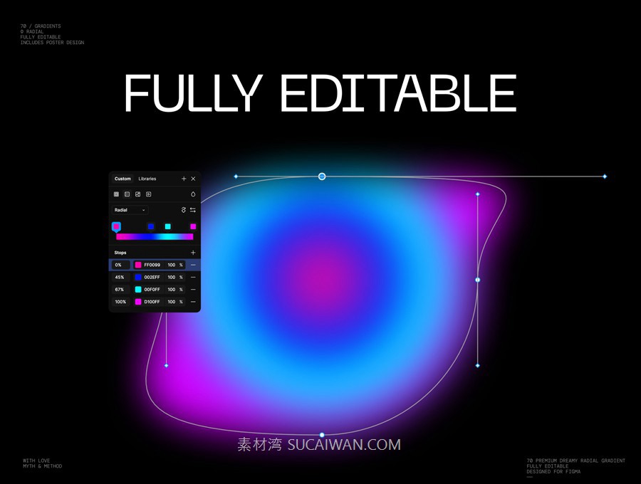 70款潮流活力径向渐变模糊燥点颗粒纹理背景图Figma格式设计素材 GR-70 — 70 Stunning Radial Gradients , 第11张-素材湾丨精选海外优质设计素材资源 70款潮流活力径向渐变模糊燥点颗粒纹理背景图Figma格式设计素材 GR-70 — 70 Stunning Radial Gradients , sucaiwan.com