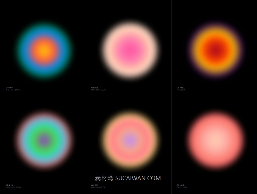 70款潮流活力径向渐变模糊燥点颗粒纹理背景图Figma格式设计素材 GR-70 — 70 Stunning Radial Gradients , 第14张-素材湾丨精选海外优质设计素材资源 70款潮流活力径向渐变模糊燥点颗粒纹理背景图Figma格式设计素材 GR-70 — 70 Stunning Radial Gradients , sucaiwan.com