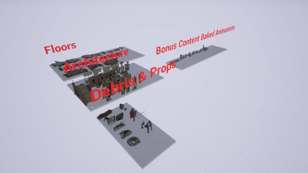 UE废弃室内纺织品织物场景资产3D模型素材Abandoned Architecture , 第13张-素材湾丨精选海外优质设计素材资源 UE废弃室内纺织品织物场景资产3D模型素材Abandoned Architecture , sucaiwan.com