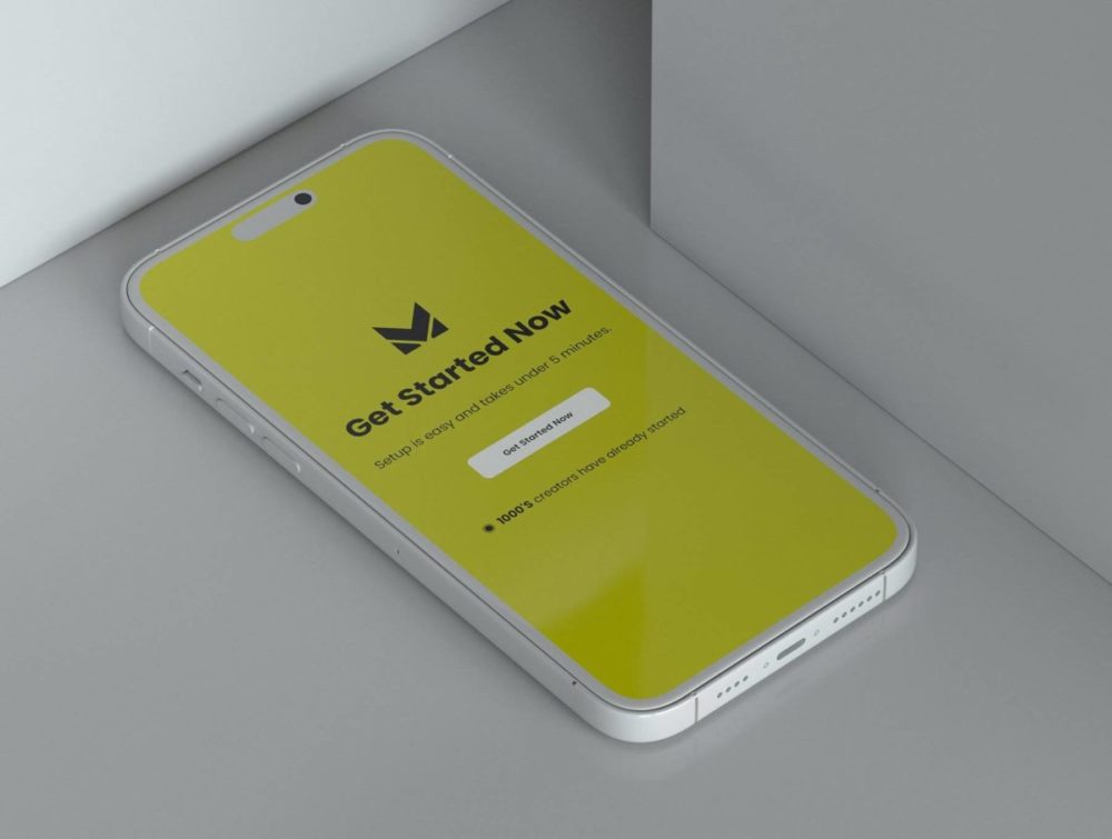 11款创意UI广告界面设计苹果iPhone 14 Pro展示效果图PSD样机模板素材 11 iPhone 14 Pro Mockups , 第9张-素材湾丨精选海外优质设计素材资源 11款创意UI广告界面设计苹果iPhone 14 Pro展示效果图PSD样机模板素材 11 iPhone 14 Pro Mockups , sucaiwan.com