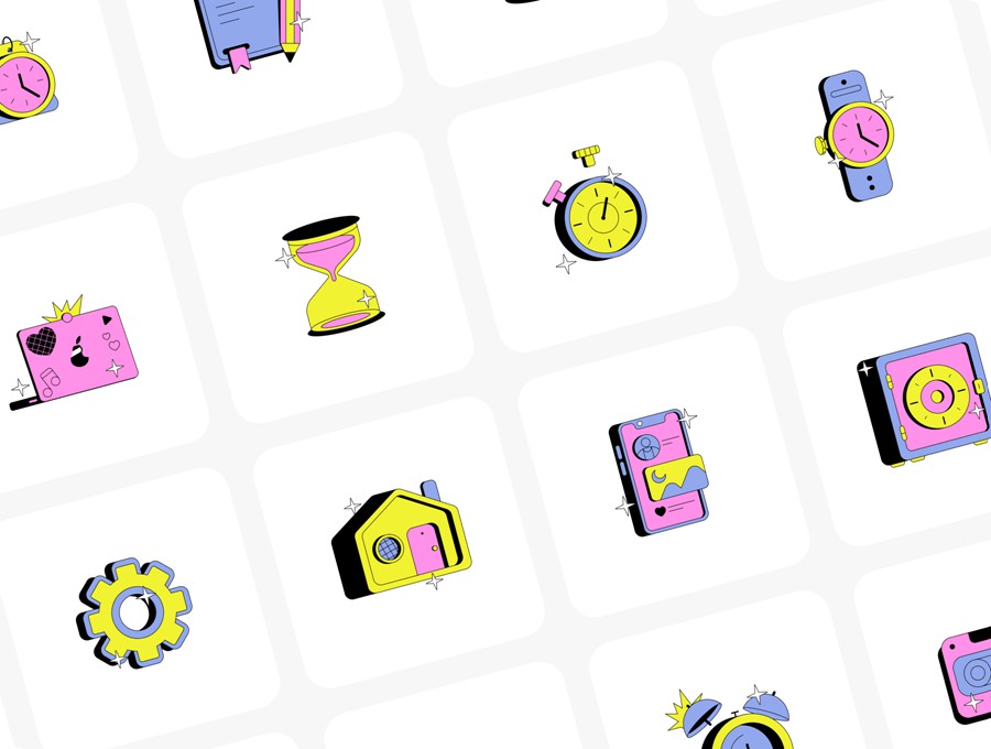 105幅新野兽派双色调潮流UI界面设计矢量图标Icons插图设计Figma/Svg/Png格式素材 Brutaldy Illustration pack , 第5张-素材湾丨精选海外优质设计素材资源 105幅新野兽派双色调潮流UI界面设计矢量图标Icons插图设计Figma/Svg/Png格式素材 Brutaldy Illustration pack , sucaiwan.com