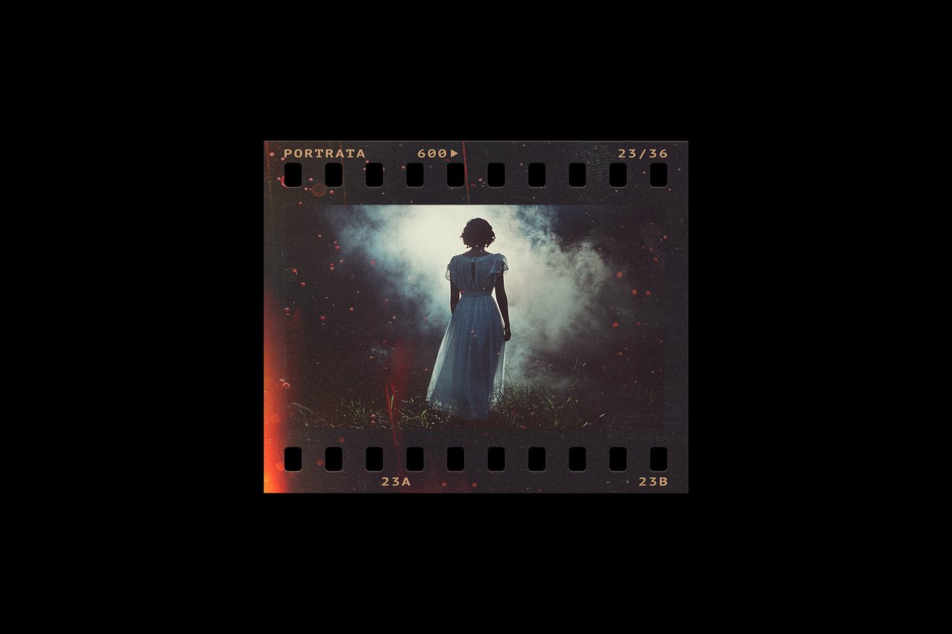 复古做旧电影胶片边框模拟燥点划痕图像照片PSD特效样机素材 Film Frames Mockups 插件预设 sucaiwan.com