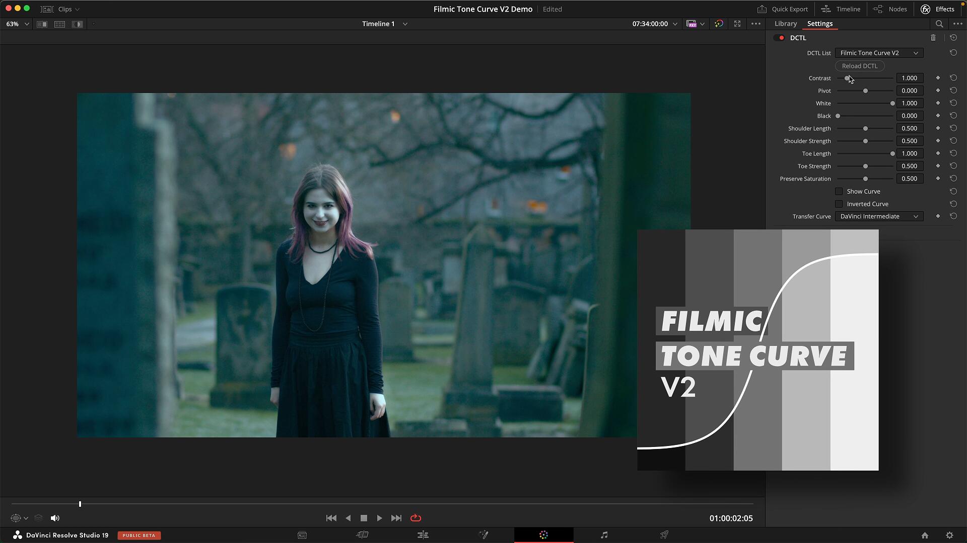 Iridescent Color - Filmic Tone Curve V2 复古胶片模拟电影色调曲线DCTL达芬奇插件 , 第2张-素材湾丨精选海外优质设计素材资源 Iridescent Color - Filmic Tone Curve V2 复古胶片模拟电影色调曲线DCTL达芬奇插件 , sucaiwan.com