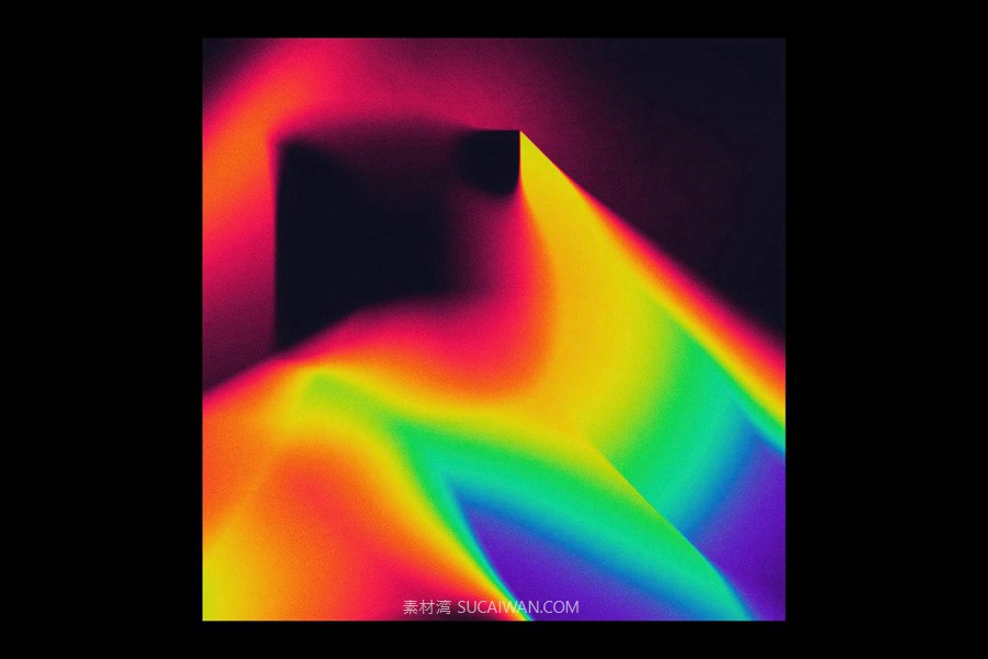 30个超现代沉浸式弥散光彩虹色液态金属纹理背景配色PSD源文件套装 Holographix — Gradient Generator 图片素材 sucaiwan.com