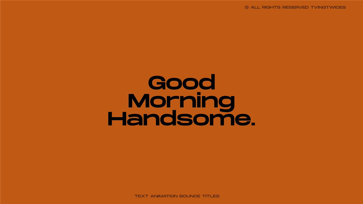 AE/PR模板：极简风格弹跳文本排版动画效果模板 , sucaiwan.com