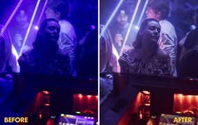 7个夜店演唱会夜间摄影扫街胶片感浓郁LR预设 Karel Chladek - Night Presets Vol. III
