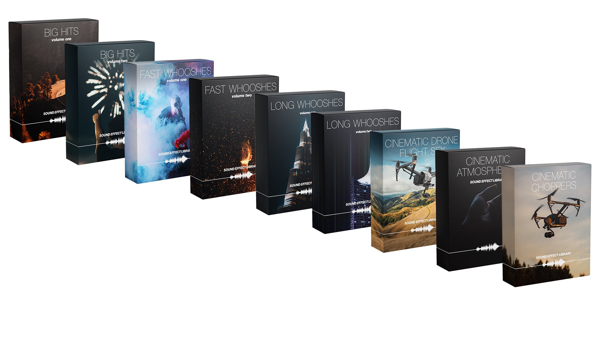 音效：426个短片剪辑呐喊、呼啸、无人机、电影级音效素材捆绑包 FCPX Full Access – Master SFX Bundle , sucaiwan.com