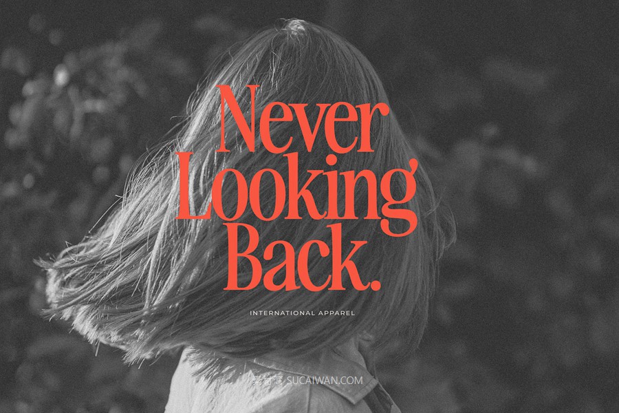 英文字体： 梦幻优雅自然有机极简主义海报排版标题衬线字体家族 The Awesome Serif Family (32 Fonts) 设计素材 sucaiwan.com