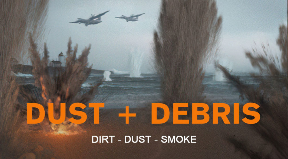 64组爆炸粉尘碎片烟雾颗粒4K电影特效视频素材 Production Crate – Dust and Debris Explosions , sucaiwan.com