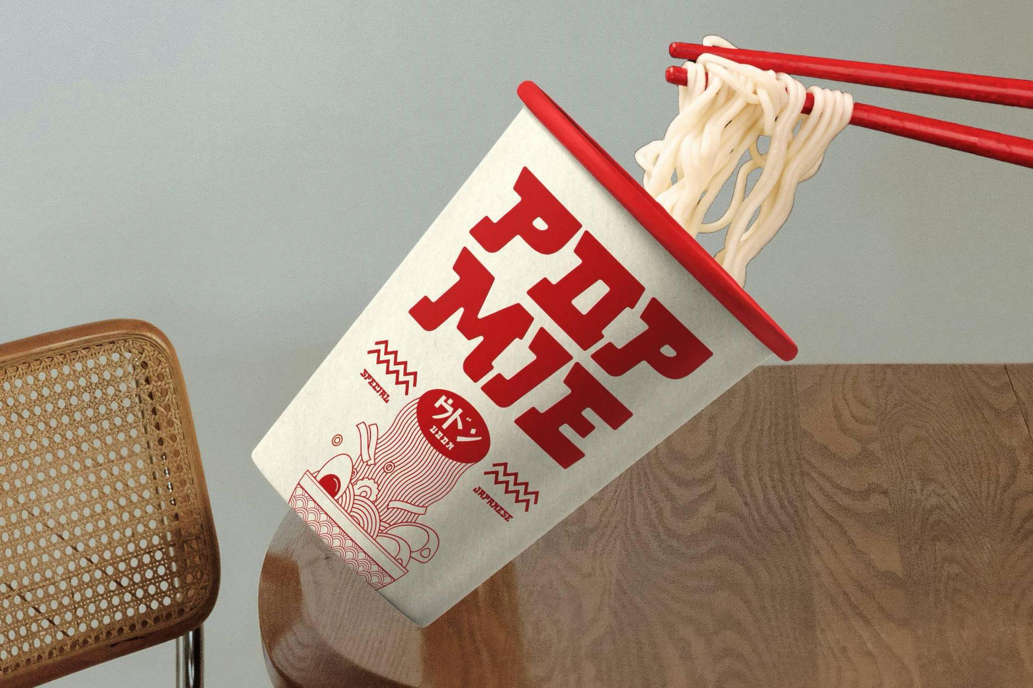 时尚日文块状风格品牌海报包装设计无衬线英文字体安装包 Kyouka — Japanese Font , sucaiwan.com