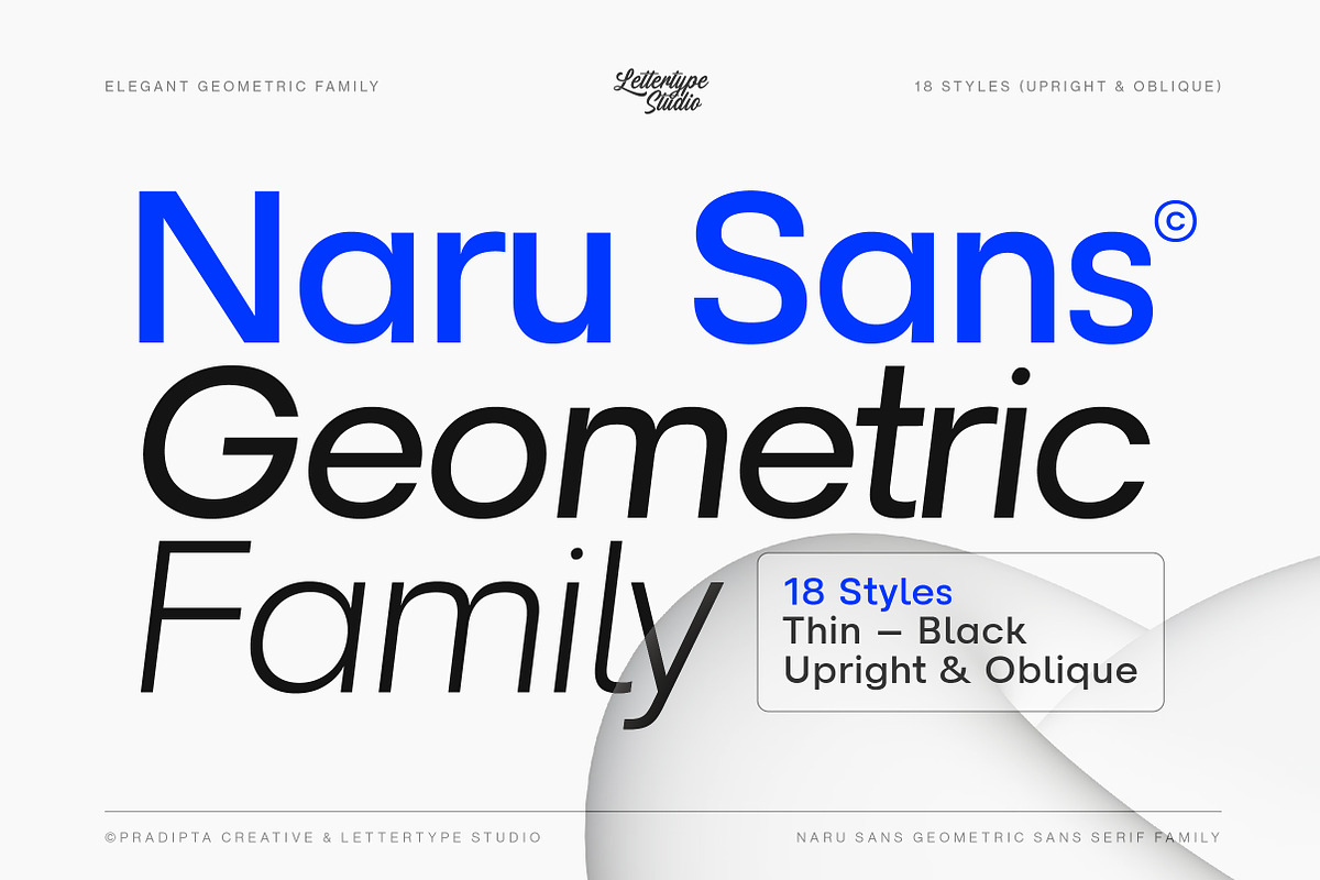 现代时尚品牌网络排版包装设计无衬线英文字体安装包 Naru Sans a Geometric Sans Family , 第1张-素材湾丨精选海外优质设计素材资源 现代时尚品牌网络排版包装设计无衬线英文字体安装包 Naru Sans a Geometric Sans Family , sucaiwan.com